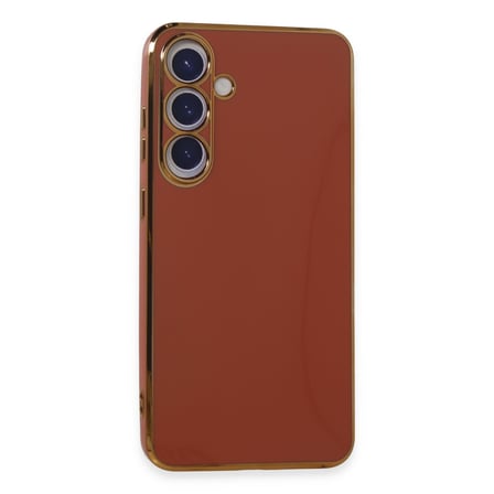 Galaxy S24 Kılıf Volet Silikon - Kırmızı