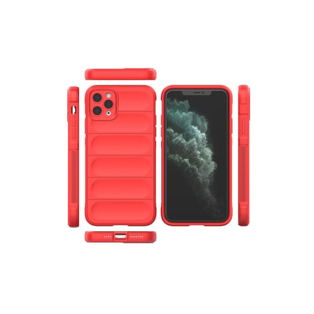 iPhone 11 Pro Kılıf Optimum Silikon - Kırmızı