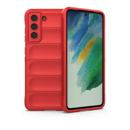 Galaxy S22 Plus Kılıf Optimum Silikon - Kırmızı