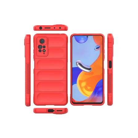 Redmi Note 11 Pro Kılıf Optimum Silikon - Kırmızı