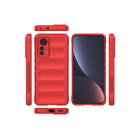 Mi 12 Lite Kılıf Optimum Silikon - Kırmızı