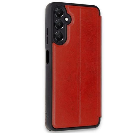 Galaxy A26 Kılıf Flip Cover - Kırmızı