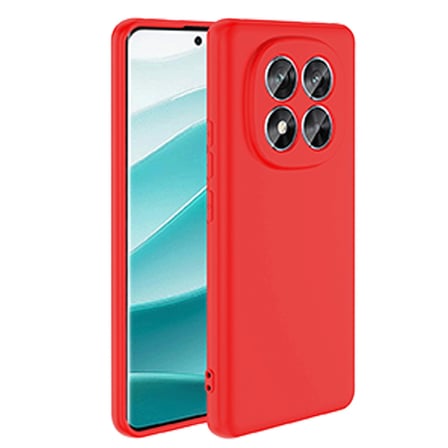 Redmi Note 14 Pro 4G Kılıf First Silikon - Kırmızı