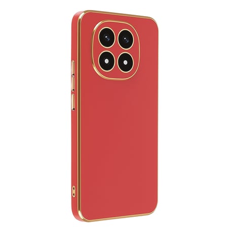 Redmi Note 14 Pro 4G Kılıf Volet Silikon - Kırmızı