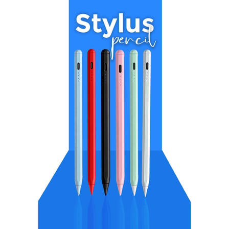 K2259 iPad Uyumlu Dokunmatik Stylus Kalem - Kırmızı