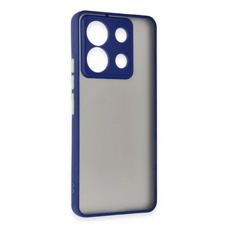 Redmi Note 13 Pro 5G Kılıf Montreal Silikon Kapak - Lacivert