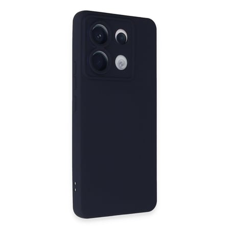 Redmi Note 13 Pro 5G Kılıf Nano içi Kadife Silikon - Lacivert