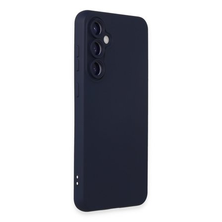 Galaxy S24 Kılıf Nano içi Kadife Silikon - Lacivert