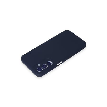 Bezos Samsung Galaxy A35 5G Kılıf First Silikon Arka Kapak Lacivert