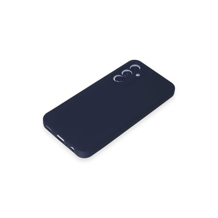 Bezos Samsung Galaxy A35 5G Kılıf First Silikon Arka Kapak Lacivert