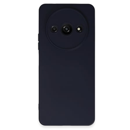 Redmi A3 4G Kılıf Nano içi Kadife Silikon - Lacivert