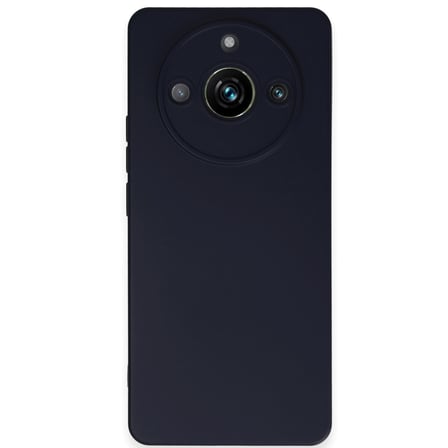 Realme 11 Pro Kılıf Nano içi Kadife Silikon - Lacivert