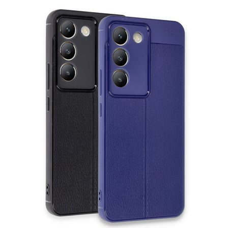 V30 Lite 4G Kılıf Auto Focus Kapak - Lacivert