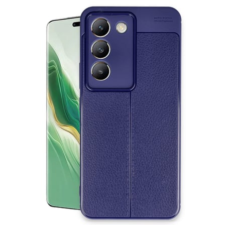 V30 Lite 4G Kılıf Auto Focus Kapak - Lacivert