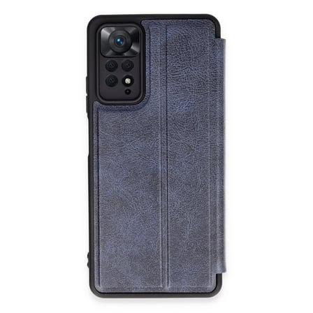 Redmi Note 12 Pro 4G Kılıf Flip Cover - Lacivert