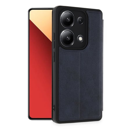 Redmi Note 13 4G Kılıf Flip Cover - Lacivert
