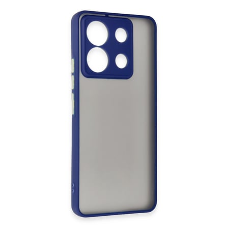 Redmi Note 13 5G Kılıf Montreal Silikon Kapak - Lacivert