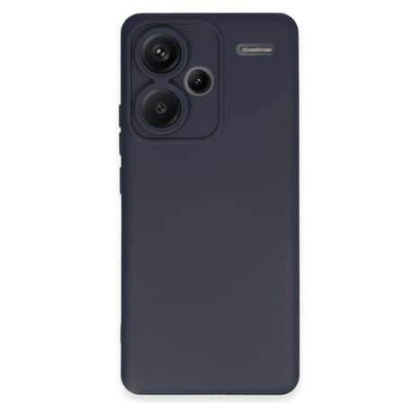 Redmi Note 13 Pro Plus Kılıf Nano içi Kadife Silikon - Lacivert
