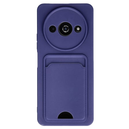 Redmi A3 4G Kılıf Kelvin Kartvizitli Silikon - Lacivert