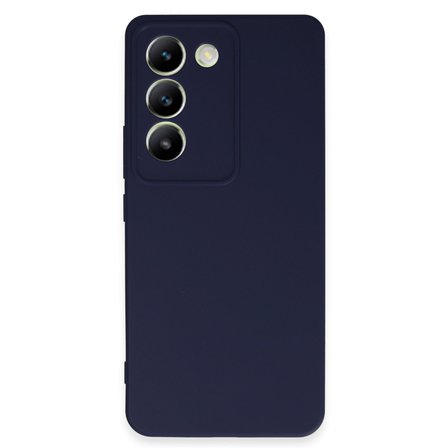 V30 Lite 4G Kılıf First Silikon - Lacivert