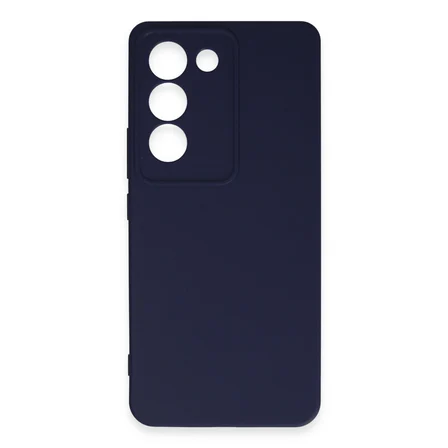 V30 Lite 4G Kılıf First Silikon - Lacivert