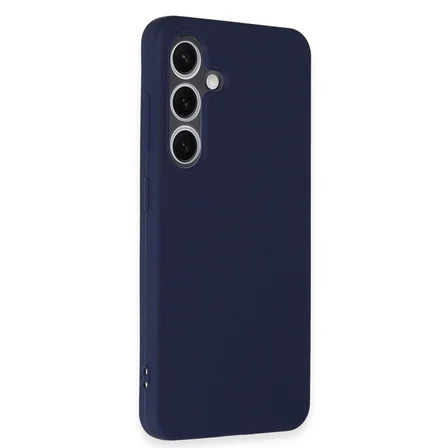 Galaxy S24 Kılıf First Silikon - Lacivert