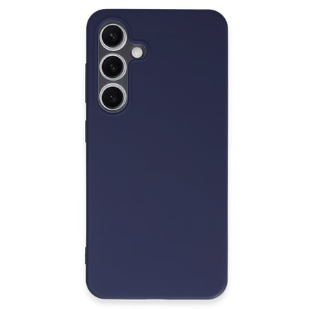 Galaxy S24 Kılıf First Silikon - Lacivert