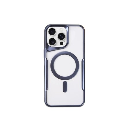 iPhone 15 Pro Max Kılıf Boyi Magsafe Silikon Kapak - Lacivert