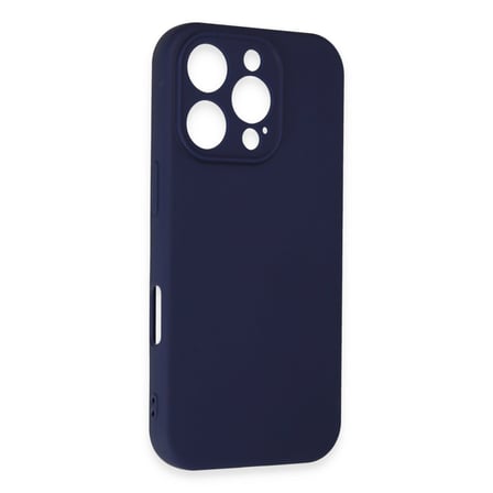 iPhone 16 Pro Kılıf First Silikon - Lacivert
