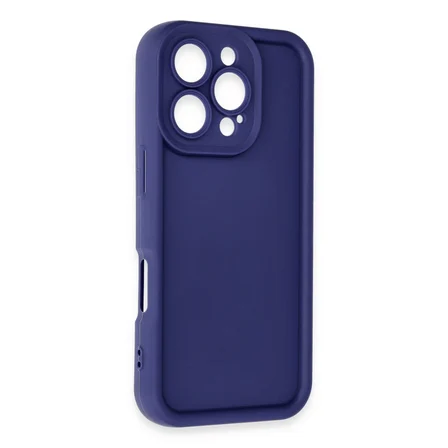 iPhone 16 Pro Max Kılıf Viera Silikon - Lacivert