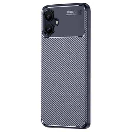 galaxy a06 kılıf auto focus karbon kapak - lacivert