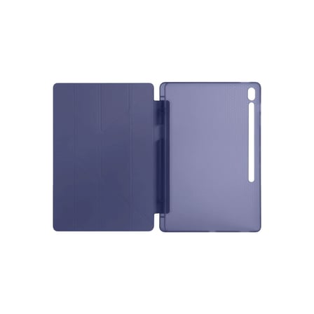 iPad Pro 11 (2024) Kılıf Kalemlikli Hugo Tablet Kılıfı - Lacivert