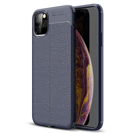 iPhone 11 Pro Max Kılıf Auto Focus Kapak - Lacivert