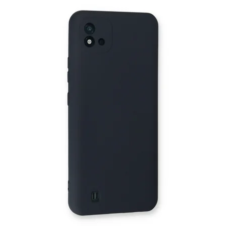 Realme C11 2021 Kılıf Nano içi Kadife Silikon - Lacivert