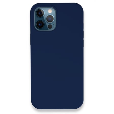 iPhone 12 Pro Kılıf Lansman Legant Silikon - Lacivert