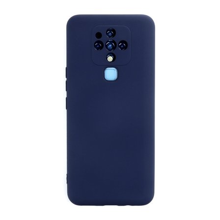 Camon 16 Kılıf Nano içi Kadife Silikon - Lacivert
