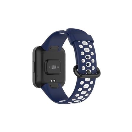 Watch 2 Spor Delikli Kordon - Lacivert-Beyaz