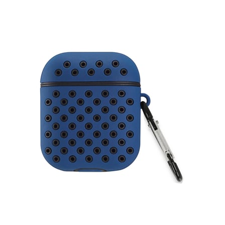 Airpods 3 (3.nesil) Spor Delikli Kılıf - Lacivert-Siyah
