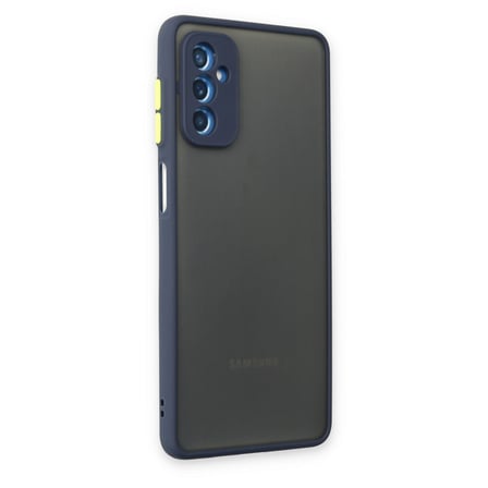 Galaxy M52 5G Kılıf Montreal Silikon Kapak - Lacivert