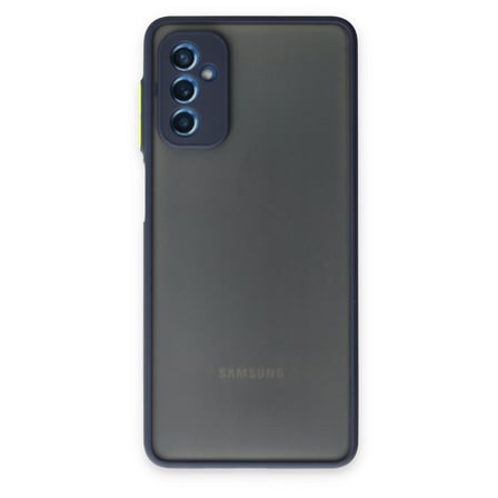 Galaxy M52 5G Kılıf Montreal Silikon Kapak - Lacivert