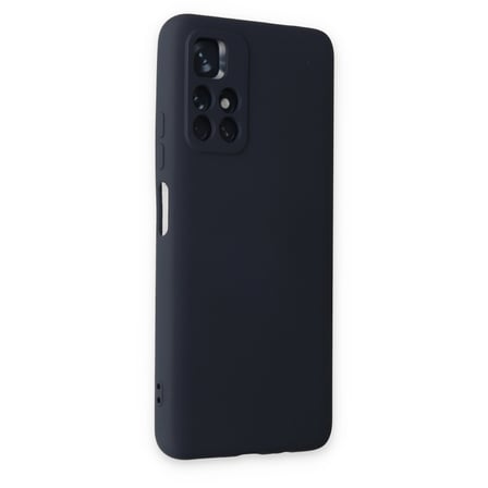Redmi Note 11T Kılıf Nano içi Kadife Silikon - Lacivert