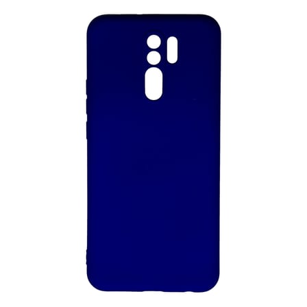 Redmi 9 Kılıf Nano içi Kadife Silikon - Lacivert