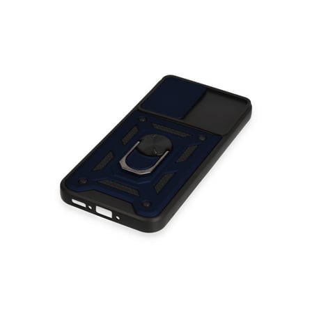 Galaxy A54 5G Kılıf Pars Lens Yüzüklü Silikon - Lacivert