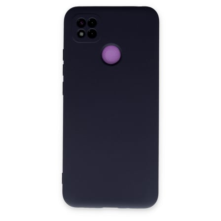 Redmi 9C Kılıf Nano içi Kadife Silikon - Lacivert