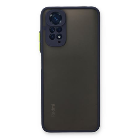 Redmi Note 11 Kılıf Montreal Silikon Kapak - Lacivert