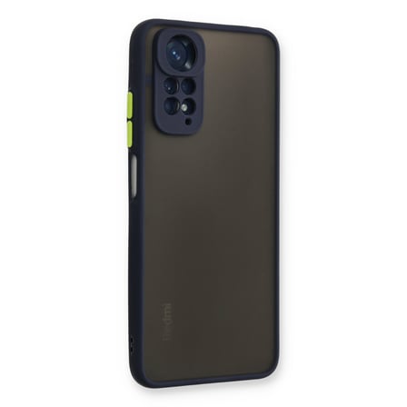 Note 11 Kılıf Montreal Silikon Kapak - Lacivert
