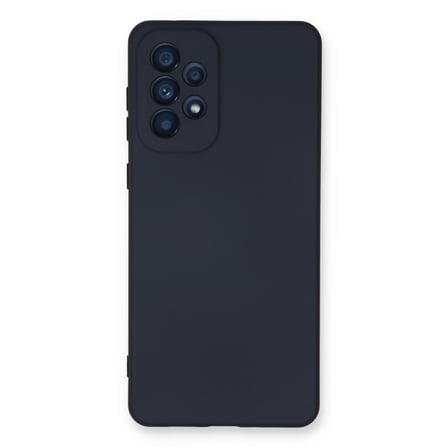 Galaxy A53 5G Kılıf Nano içi Kadife Silikon - Lacivert