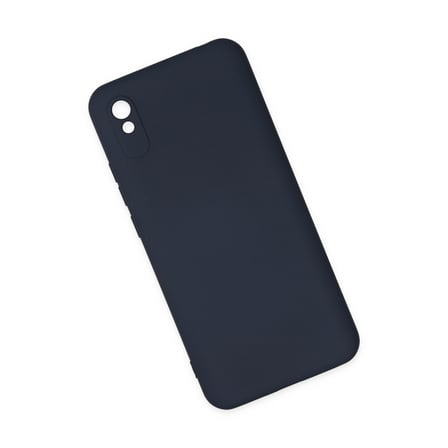 Redmi 9A Kılıf Nano içi Kadife Silikon - Lacivert
