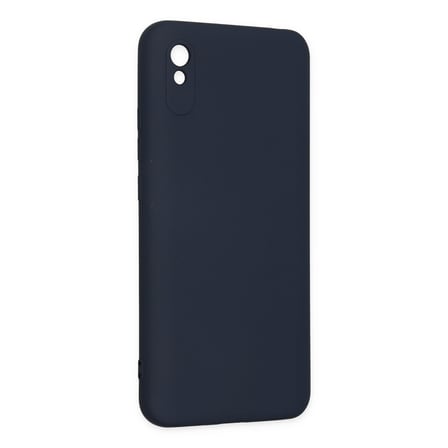 Redmi 9A Kılıf Nano içi Kadife Silikon - Lacivert