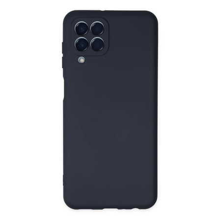 Galaxy M33 Kılıf Nano içi Kadife Silikon - Lacivert